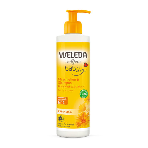 Calendula Shampoo and Body Wash 400ml